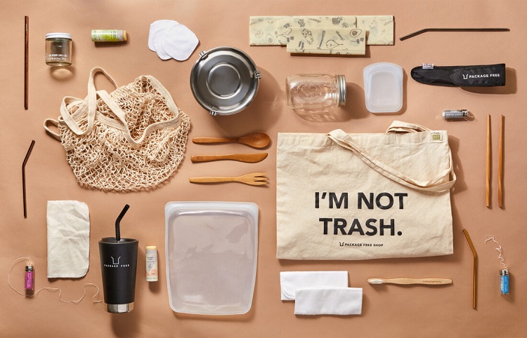 Menerapkan gaya hidup zero waste dengan menggunakan barang yang dapat digunakan kembali, Sumber: trashisfortossers.com
